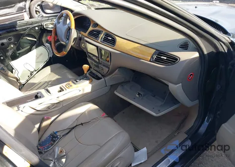 2001 Jaguar S-Type 4.0L V8 from USA, damaged, VIN SAJDA01P41GM18338